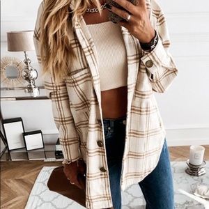 Plaid Shirt Jacket/Shacket